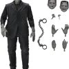 Action Figures Universal Victor Frankenstein Monster Ultimate Version Back/White Boris Karloff Figure NECA