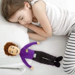 The Wiggles Purple Wiggle Lachy 14" Plush Doll Kids Musical Group Mighty Mojo 12 The Wiggles Purple Wiggle Lachy 14