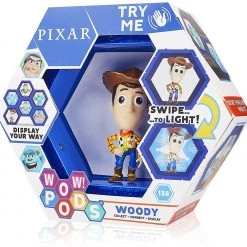 WOW Pods Disney Toy Story Sheriff Woody Swipe To Light Connect Figure Collectible Action Figures