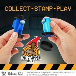 Among Us Crewmates Stampers 5pk Fortegreen Lime Brown Orange Game Figure Set PMI International 15 Among Us Crewmates Stampers 5pk Fortegreen Lime Brown Orange Game Figure Set PMI International