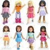 Mega Bloks American Girl Doll 8 Pack Series 1 Personalise Style Collectible Figures Mattel Action Figures