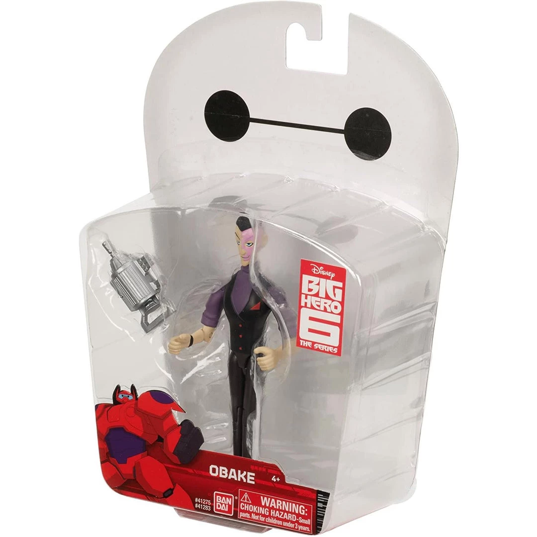 Big Hero 6 The Series Obake Bob Aken Scientist Villian Figure Disney Bandai 4 Big Hero 6 The Series Obake Bob Aken Scientist Villian Figure Disney Bandai