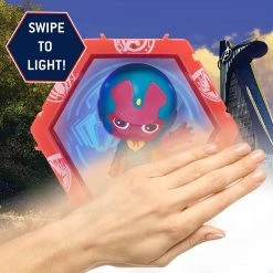 Action Figures WOW Pods Avengers Vision WandaVision Light-Up Figure Marvel Superhero