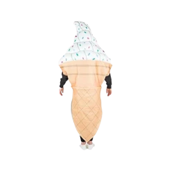 Bodysocks Ice Cream Cone Kids Unisex Costume - O/S
