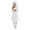 5 O'Reet Costumes White Bunny Hoppy Girls Plush Animal Costume Dress-Up Play Kids - Small 2 5 O'Reet Costumes White Bunny Hoppy Girls Plush Animal Costume Dress-Up Play Kids - Small