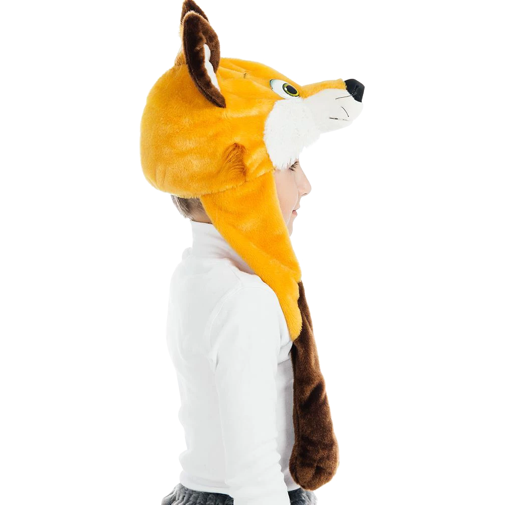 5 O'Reet Foxy Fox Plush Headpiece Kids Costume Dress-Up Play Accessory 4 5 O'Reet Foxy Fox Plush Headpiece Kids Costume Dress-Up Play Accessory