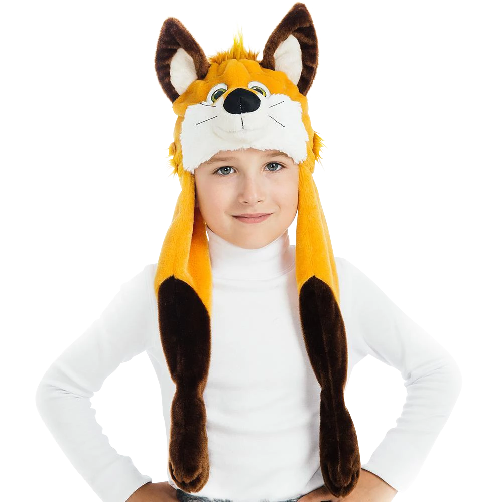 5 O'Reet Foxy Fox Plush Headpiece Kids Costume Dress-Up Play Accessory 7 5 O'Reet Foxy Fox Plush Headpiece Kids Costume Dress-Up Play Accessory