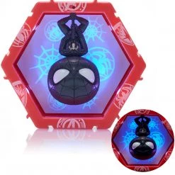 WOW Pods Marvel Symbiote Spider-Man Swipe Light-Up Connect Avengers Collection Figure Action Figures