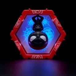 WOW Pods Marvel Symbiote Spider-Man Swipe Light-Up Connect Avengers Collection Figure Action Figures