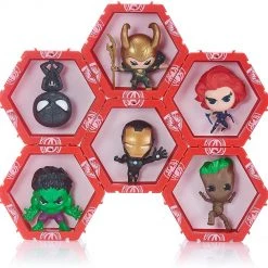 WOW Pods Marvel Symbiote Spider-Man Swipe Light-Up Connect Avengers Collection Figure Action Figures
