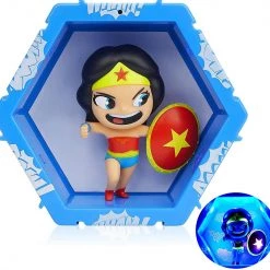 Action Figures WOW Pods DC Comics Wonder Woman Swipe Light-Up Connect Figure Superhero Collectible