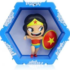 Action Figures WOW Pods DC Comics Wonder Woman Swipe Light-Up Connect Figure Superhero Collectible