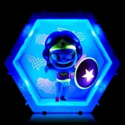 Action Figures WOW Pods DC Comics Wonder Woman Swipe Light-Up Connect Figure Superhero Collectible