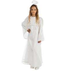 5 O'Reet Heavenly Little Angel Girls Biblical Costume Dress-Up Play Kids - X-Small Costumes