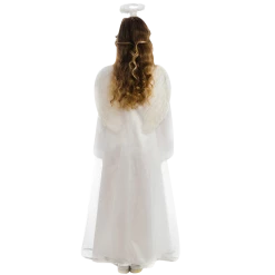 5 O'Reet Heavenly Little Angel Girls Biblical Costume Dress-Up Play Kids - X-Small Costumes
