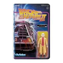 Super7 Back To The Future Part II ReAction Doc Brown Figure Articulated Action Figures