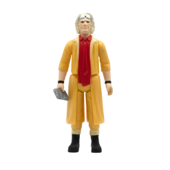 Super7 Back To The Future Part II ReAction Doc Brown Figure Articulated Action Figures