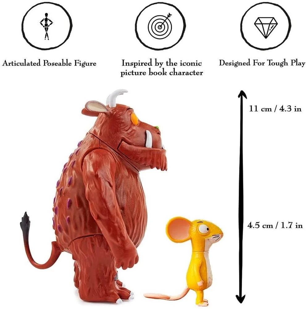 The Gruffalo And Mouse Twin Pack Figure Character By Julia Donaldson WOW Stuff Action Figures 5 The Gruffalo And Mouse Twin Pack Figure Character By Julia Donaldson WOW Stuff Action Figures
