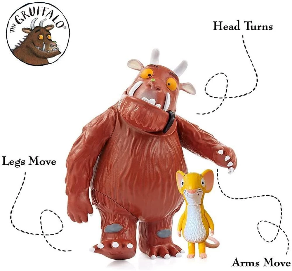 The Gruffalo And Mouse Twin Pack Figure Character By Julia Donaldson WOW Stuff Action Figures 4 The Gruffalo And Mouse Twin Pack Figure Character By Julia Donaldson WOW Stuff Action Figures
