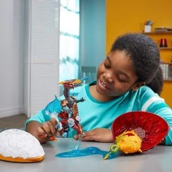 Mega Construx 2-in-1 Fusion Breakout Beasts Buildable Slime Combo Figures Mattel