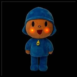 Let's Go Pocoyo Night Light Up Plush Doll Childrens TV Show Character Mighty Mojo