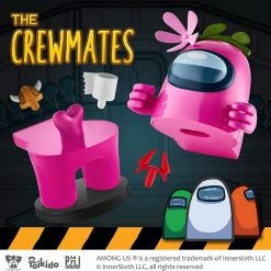 Among Us Stamper Pink Crewmate Flower Hat 7